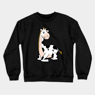 Cow Giraffe Crewneck Sweatshirt